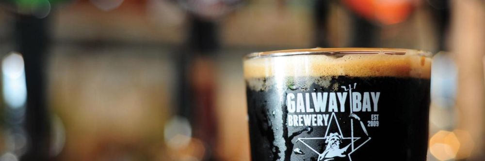 Pint of stout Galway Bay Brewery
