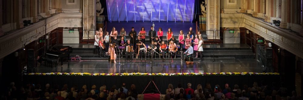 Orchestra performing in Ireland