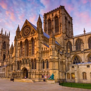 York Minster, seen on our tours of UK and Ireland