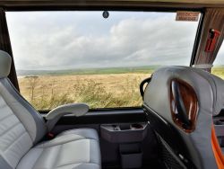 9 Seater Sprinter window view