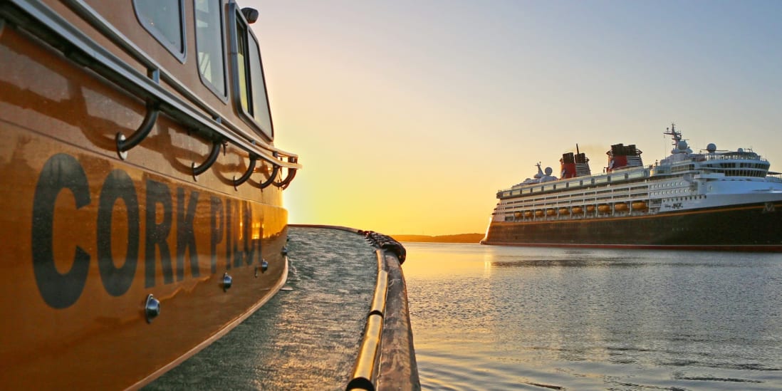 Cruise ship in Cork Harbour