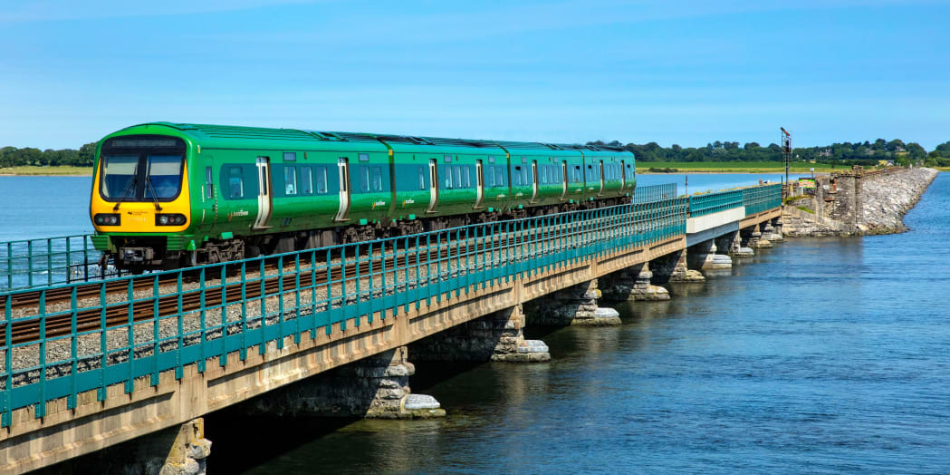 Travelling by train in Ireland