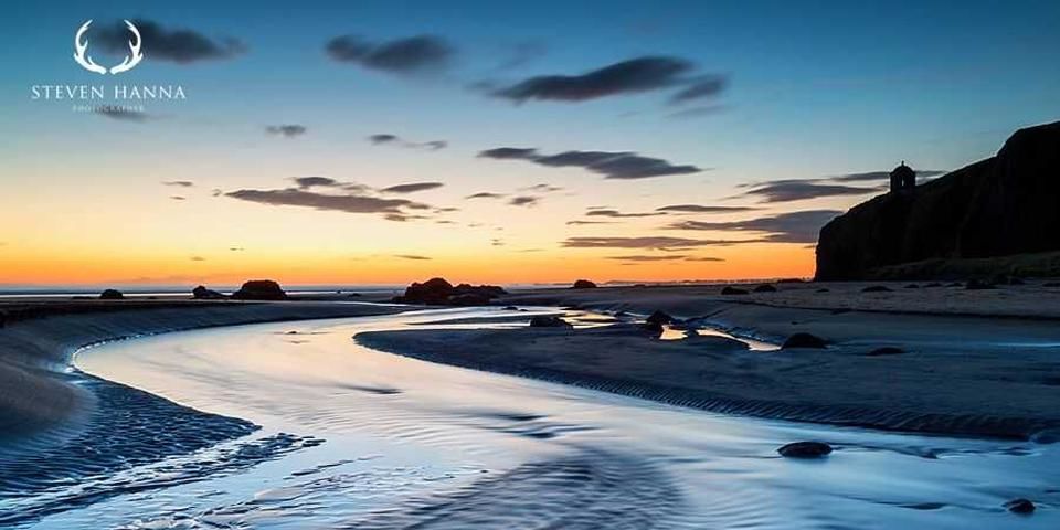 Steam on beach by Northern Irish Photographer Steven Hanna