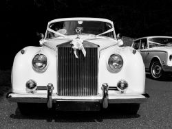 Irish wedding car