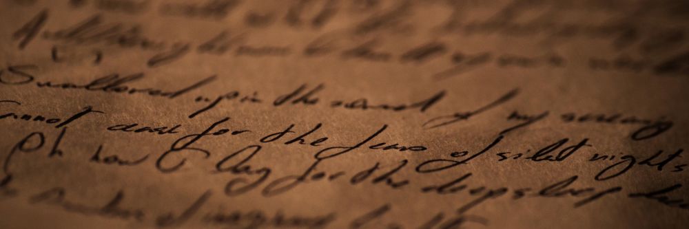 Handwritten letter