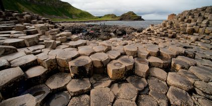 The Giants Causeway, pictured on a tour of Northern Ireland