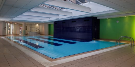 Swimming pool in the Clayton Hotel, Belfast