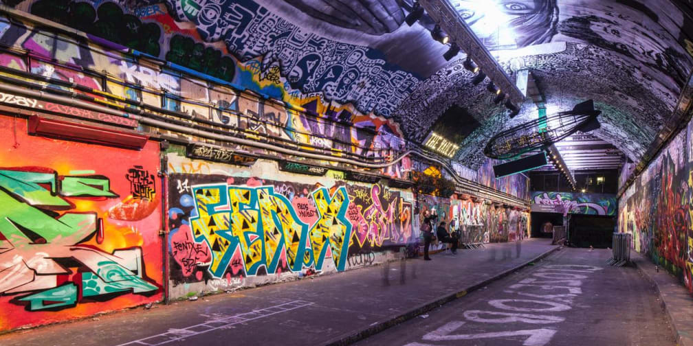 Leake Street Arches, London