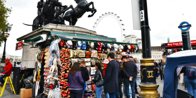 London seen on a tour of England, Scotland and Ireland