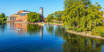 The Royal Shakespeare Theatre in Stratford-upon-Avon, England, UK