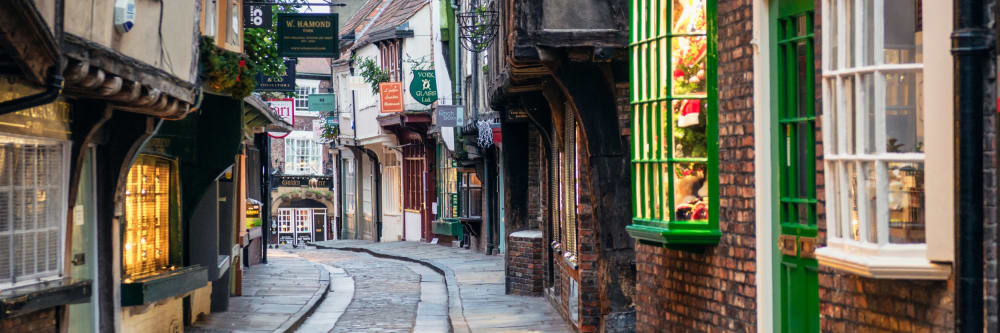 The Shambles, York, England, UK