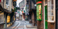 The Shambles in York, England