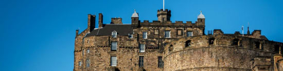 Edinburgh Castle - as seen on our tours of Britain