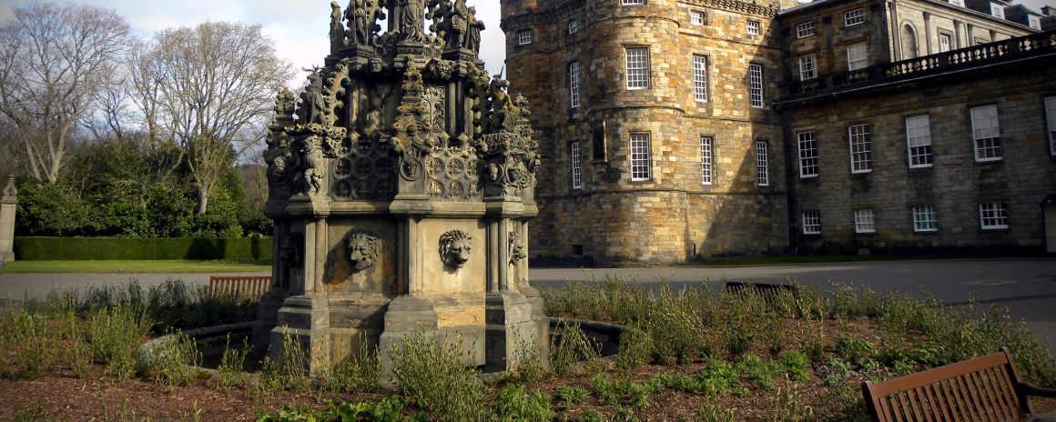 Holyrood Palace, Edinburgh, as seen on our Ireland and Scotland Tours