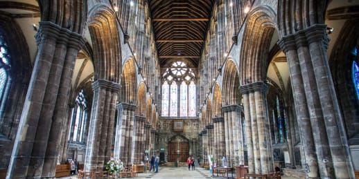 Glasgow Cathedral  - as seen on our England, Ireland, Scotland tours