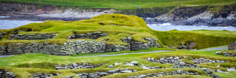 Jarlshof Prehistoric and Norse Settlement - on the Shetland Islands, Scotland