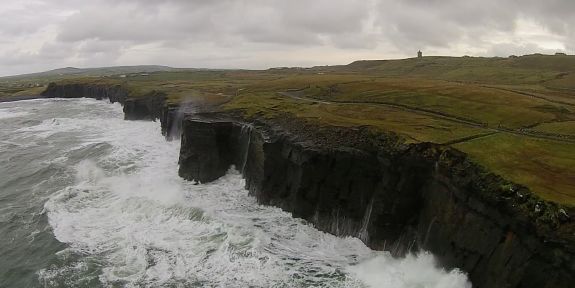 Flaggy Shore, on the coast of County Clare