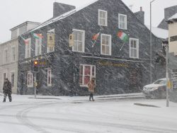 A Snowy Paddy the Farmers Pub in Cork City