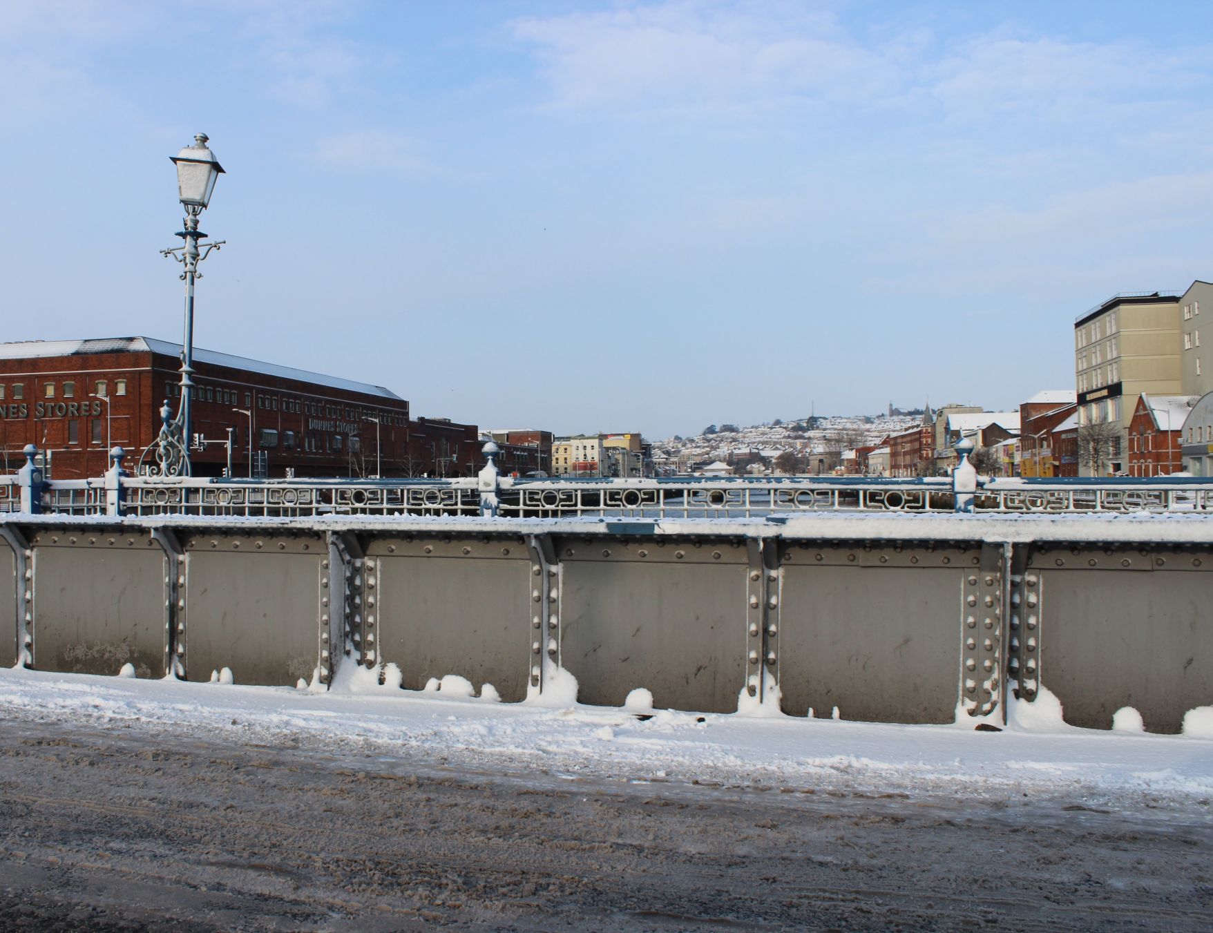 Images of Cork City covered in Snow Beast from the East