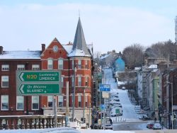 Snowy Patrick's Hill, Cork City