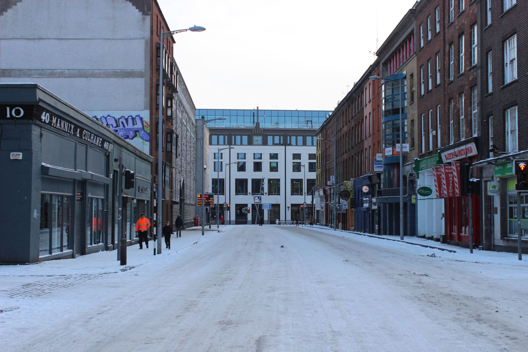 Images of Cork City covered in Snow Beast from the East