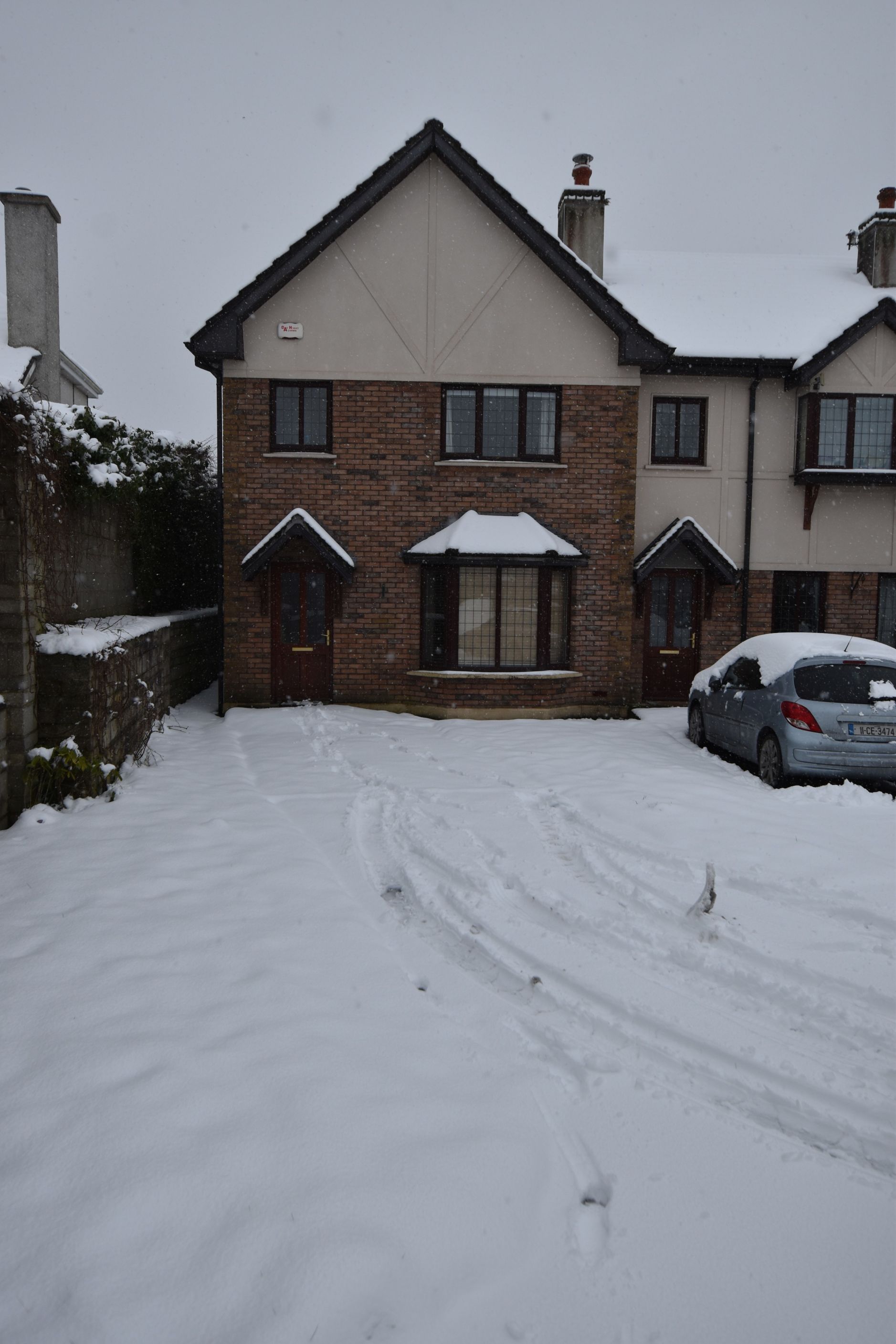 Images of Cork City covered in Snow Beast from the East
