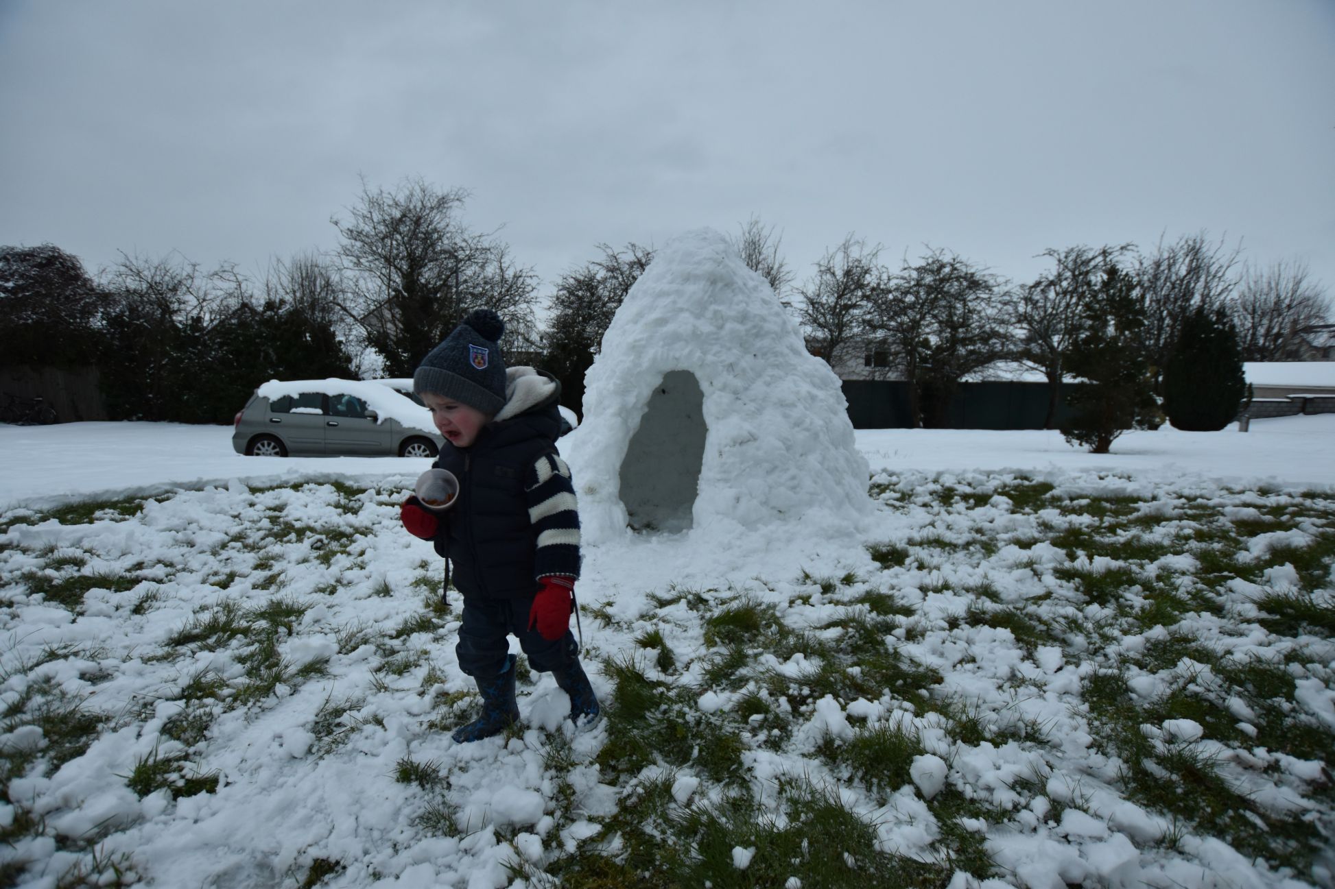 Images of Cork City covered in Snow Beast from the East
