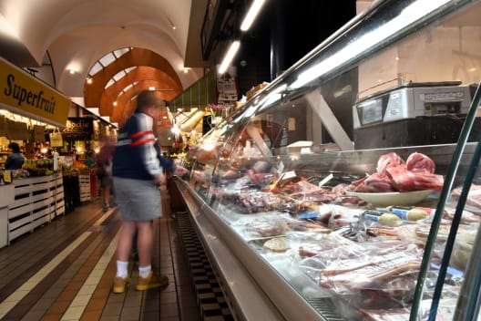 Stalls at the English Market, Cork City