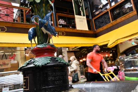 Artisan stalls at the English Market, Cork City