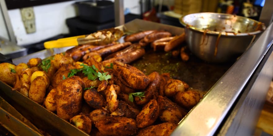 O'Flynn's Gourmet Sausage in the English Market, Cork City
