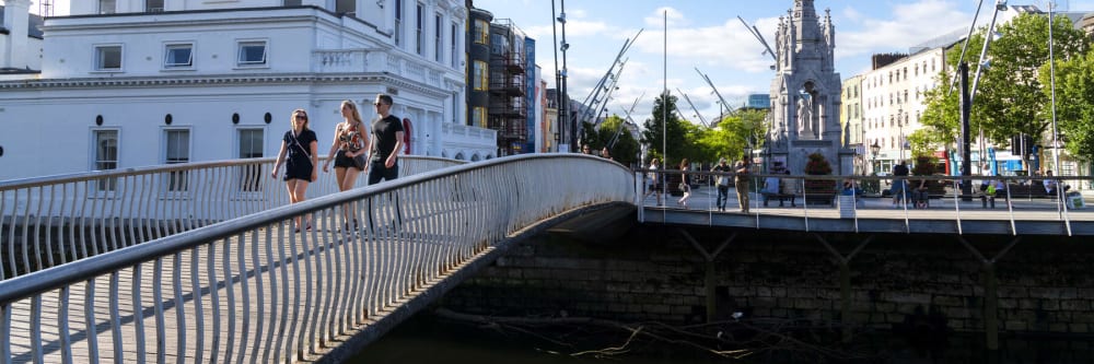 Cork City in Southern Ireland