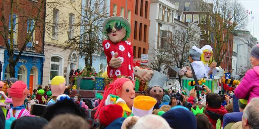 St Patrick's Day in Cork, Ireland