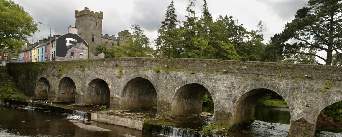 Macroom Castle in Ireland