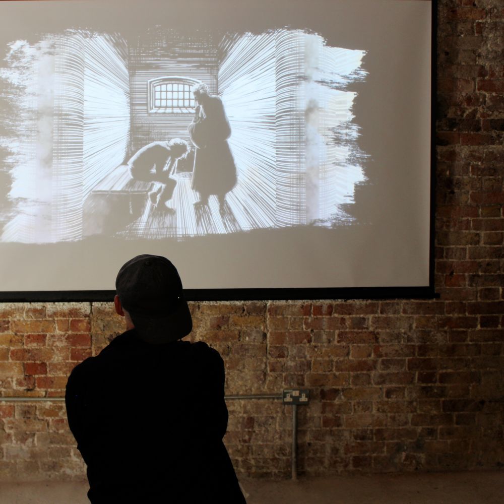 Spike Island audio and visual presentation, Cork