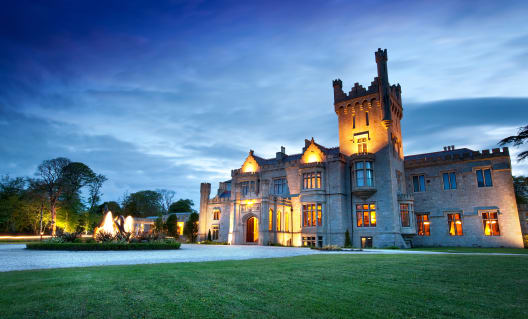 Lough Eske Castle Hotel, where you will be staying in Donegal on your Castles tour of Ireland