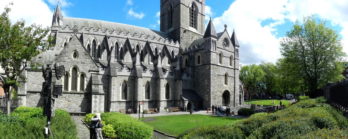 Christchurch Cathedral in Dublin, Ireland