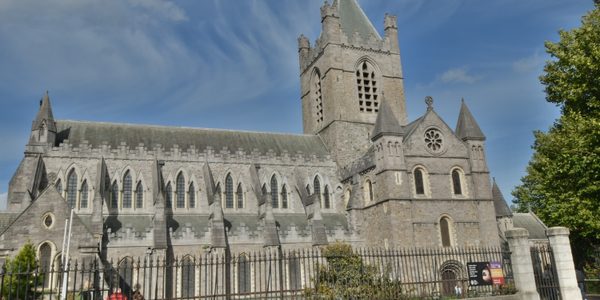 Christ Church Cathedral in Dublin City Centre, as seen on our tours of Ireland