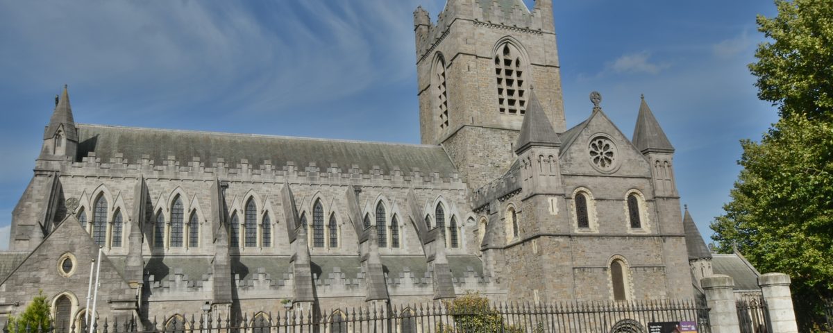 Christchurch Cathedral in Dublin, Ireland