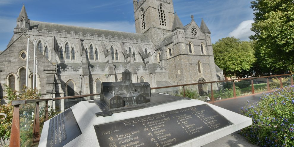 Miniature model of the cathedral