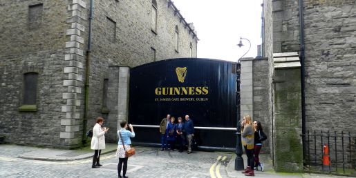 The Guinness Storehouse in Dublin City - as seen on our tours of Ireland
