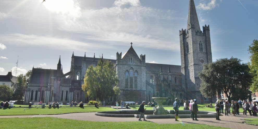 Exterior of St Patrick's Cathedral, Dublin