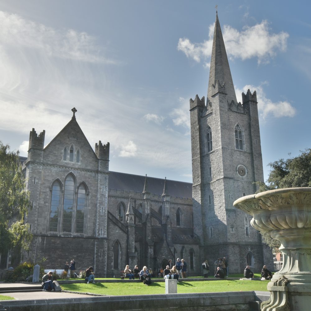 Exterior of St Patrick's Cathedral, Dublin