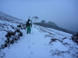 Snow in the Galtee Mountains