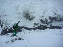 Snow in the Galtee Mountains