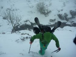 Snow in the Galtee Mountains