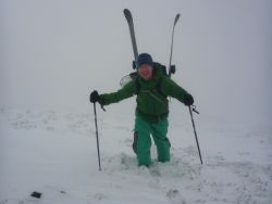 Snow in the Galtee Mountains