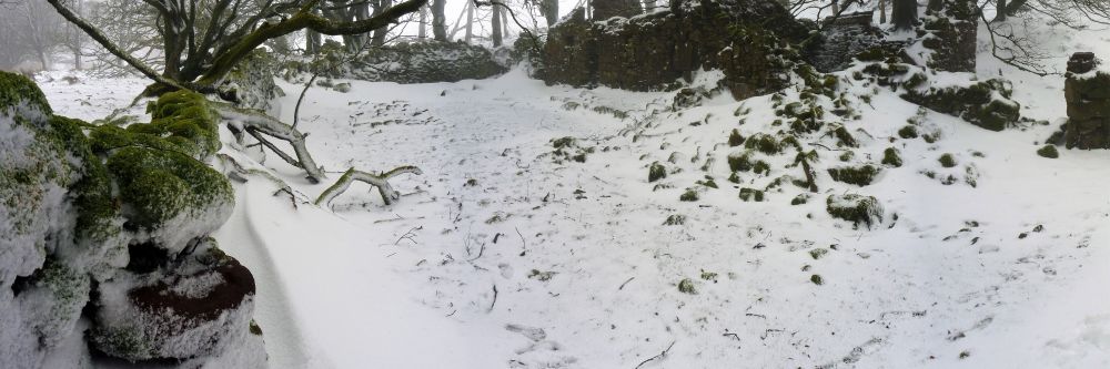 Snow in the Galtee Mountains