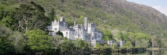 Kylemore Abbey in Connemara on a trip to Ireland