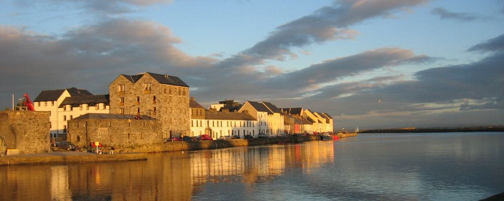 tours to scotland and ireland from usa A boat in Galway Bay