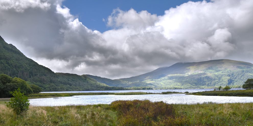 The shoreline of Muckross Lake